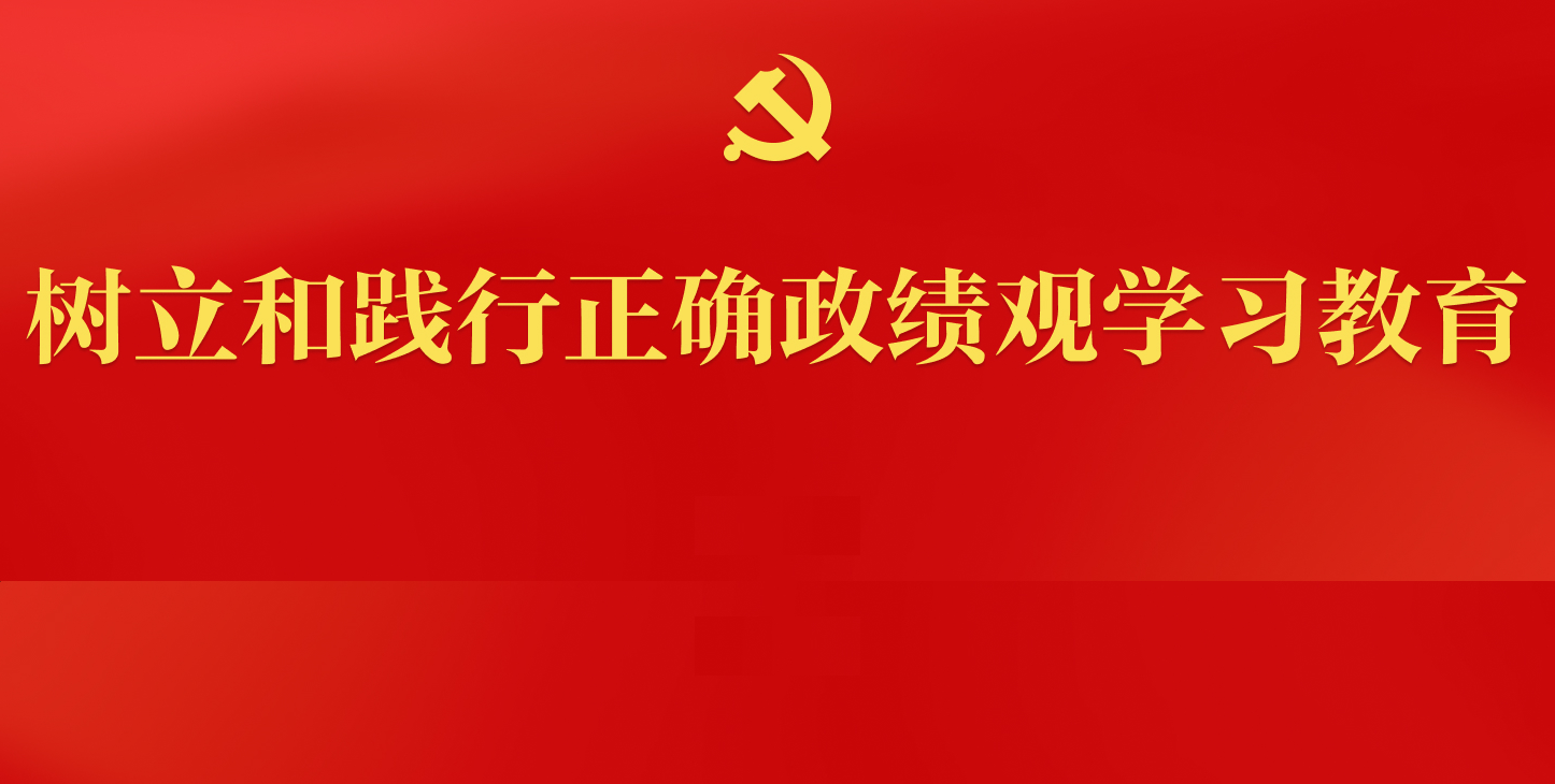 树立和践行正确政绩观学习教育